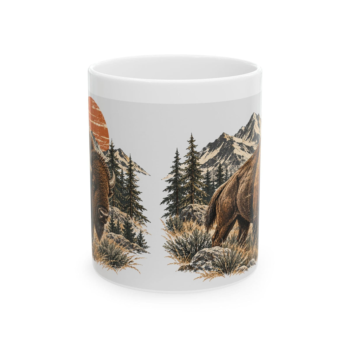 Bison Coffee Mug