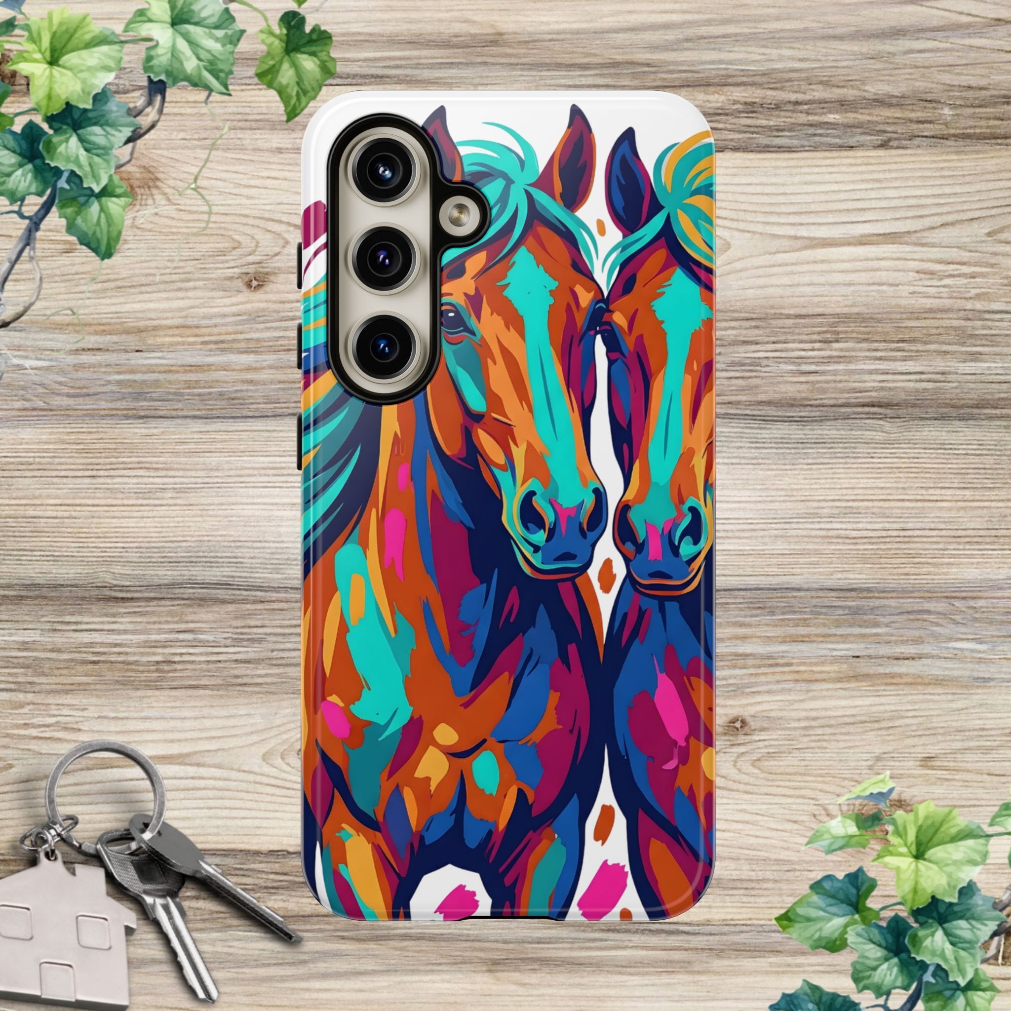 Vibrant Pop Art Equine Phone Case