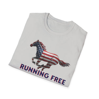 Softstyle Unisex T-Shirt: Running Free