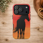 Sunset Spirit Horse Phone Case