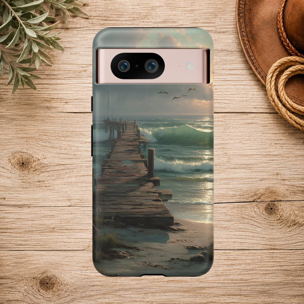 Wooden  Seaside Pier Phone Case