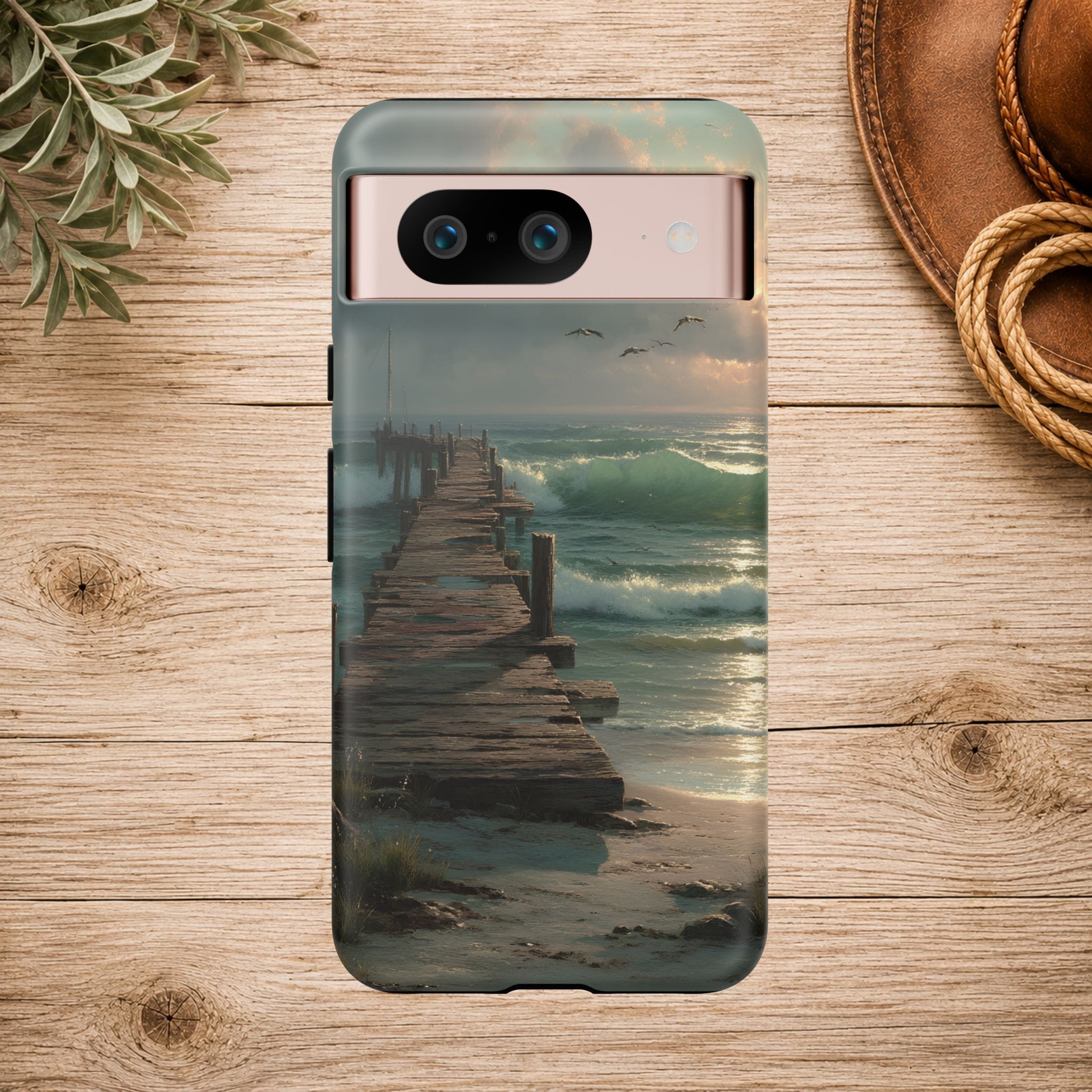 Wooden  Seaside Pier Phone Case