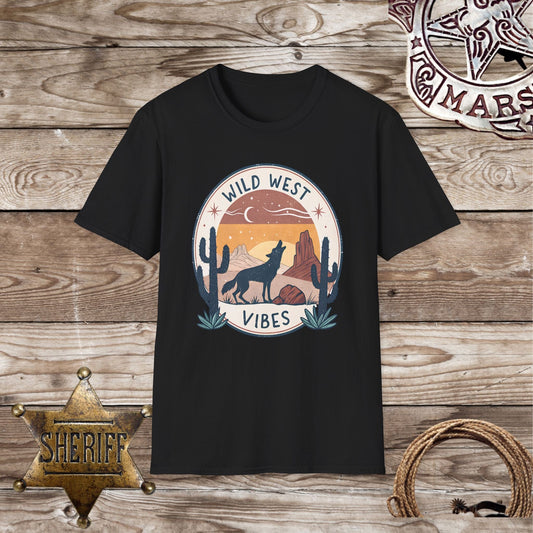 Softstyle Unisex T-Shirt - Wild West Vibes