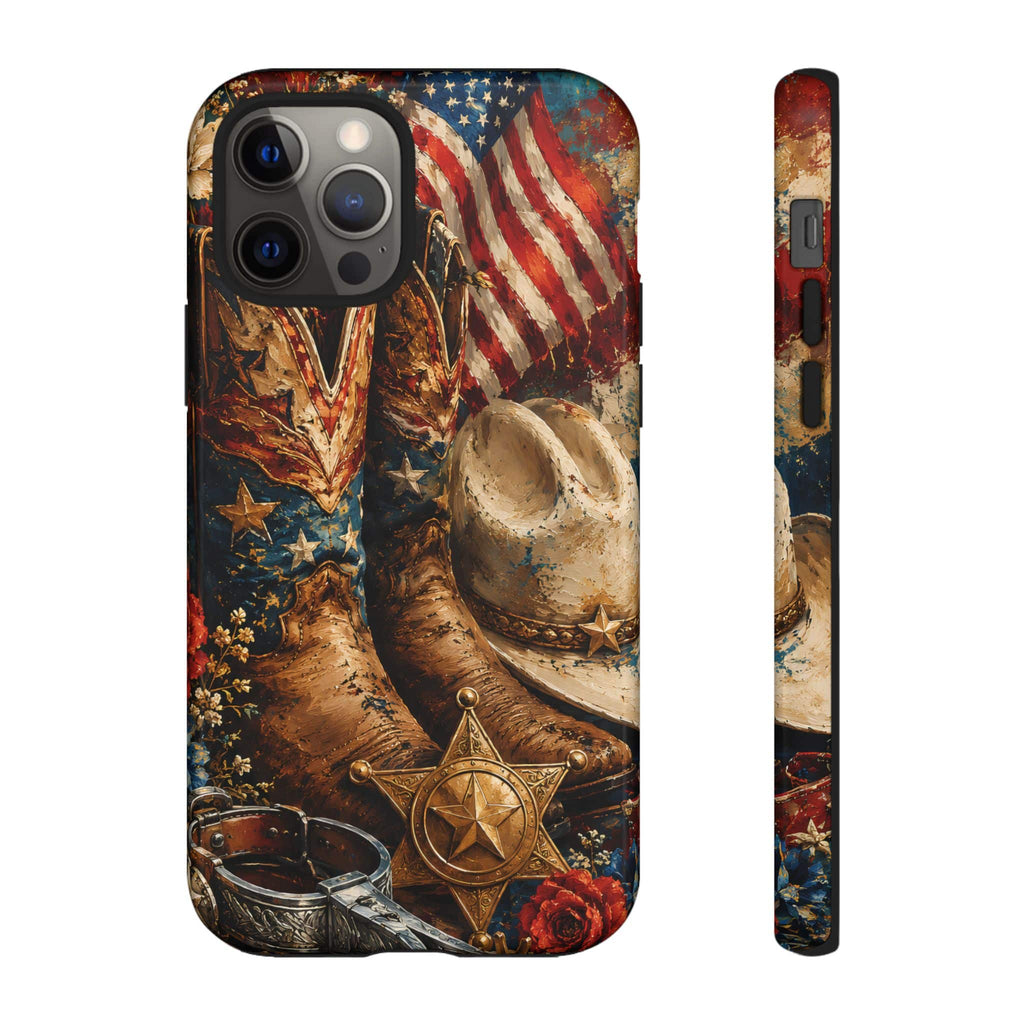 Patriotic Cowgirl Phone Case