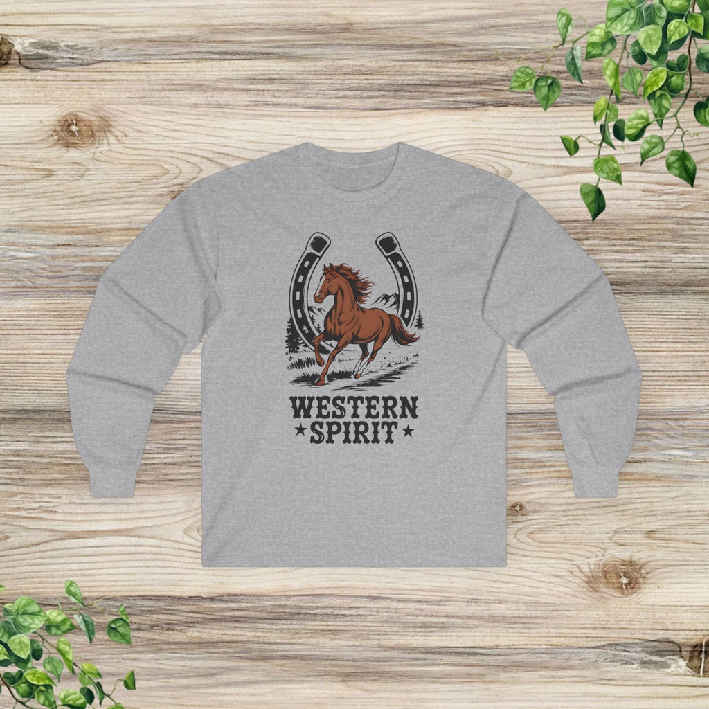 Unisex Ultra Cotton Long Sleeve Tee  Western Spirit