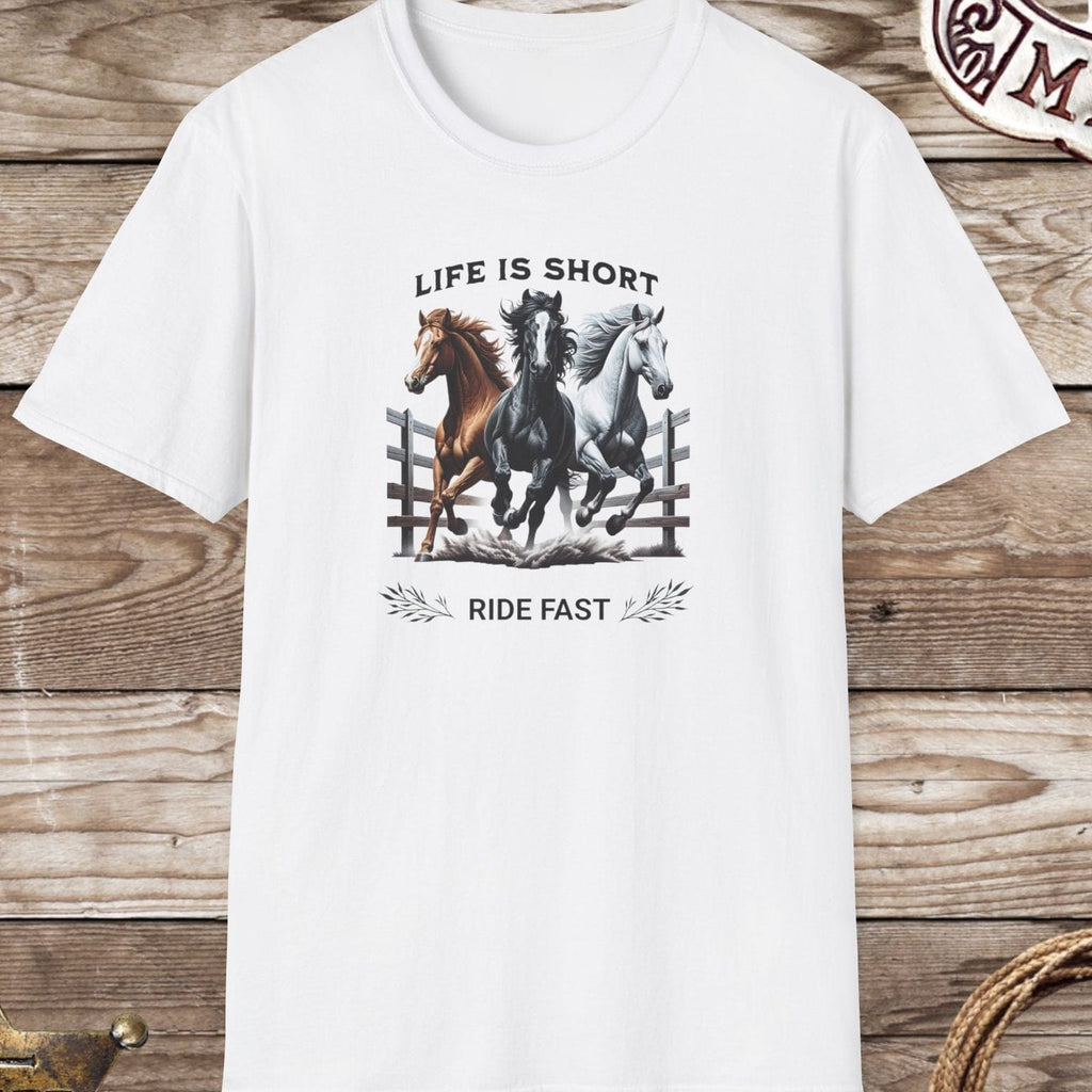 Life is Short Ride Fast - T-Shirt