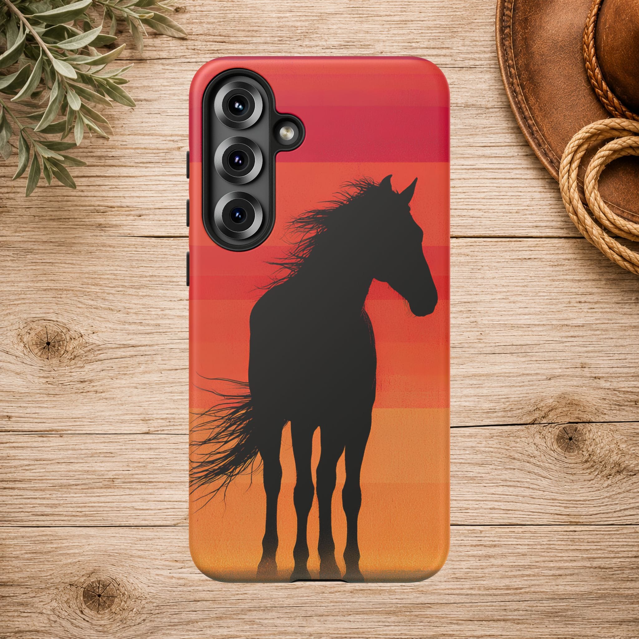 Sunset Spirit Horse Phone Case
