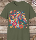 Wildflower Spirit Horse T-Shirt