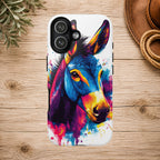 Color Splash Donkey Phone Case