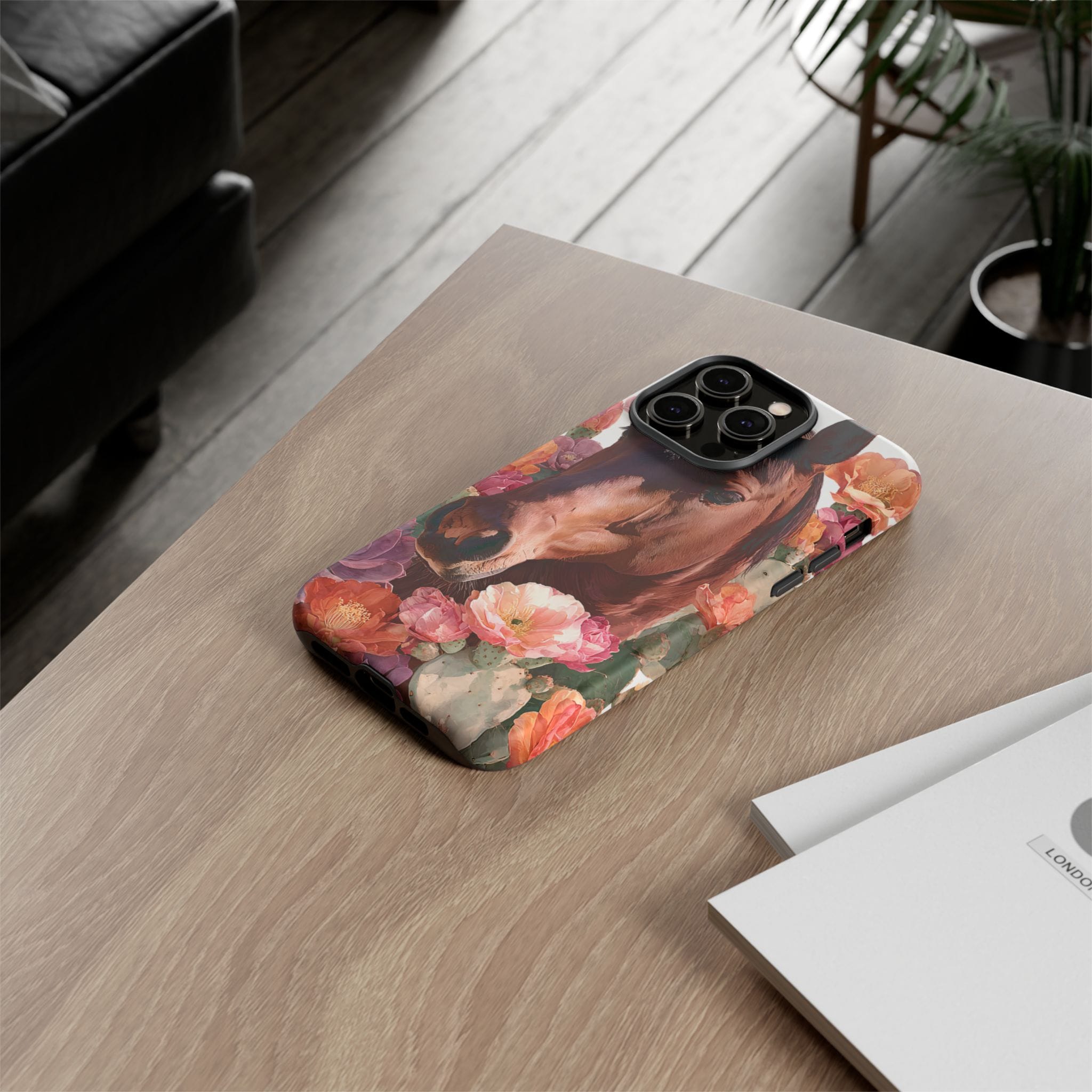 Horse Floral Phone Case