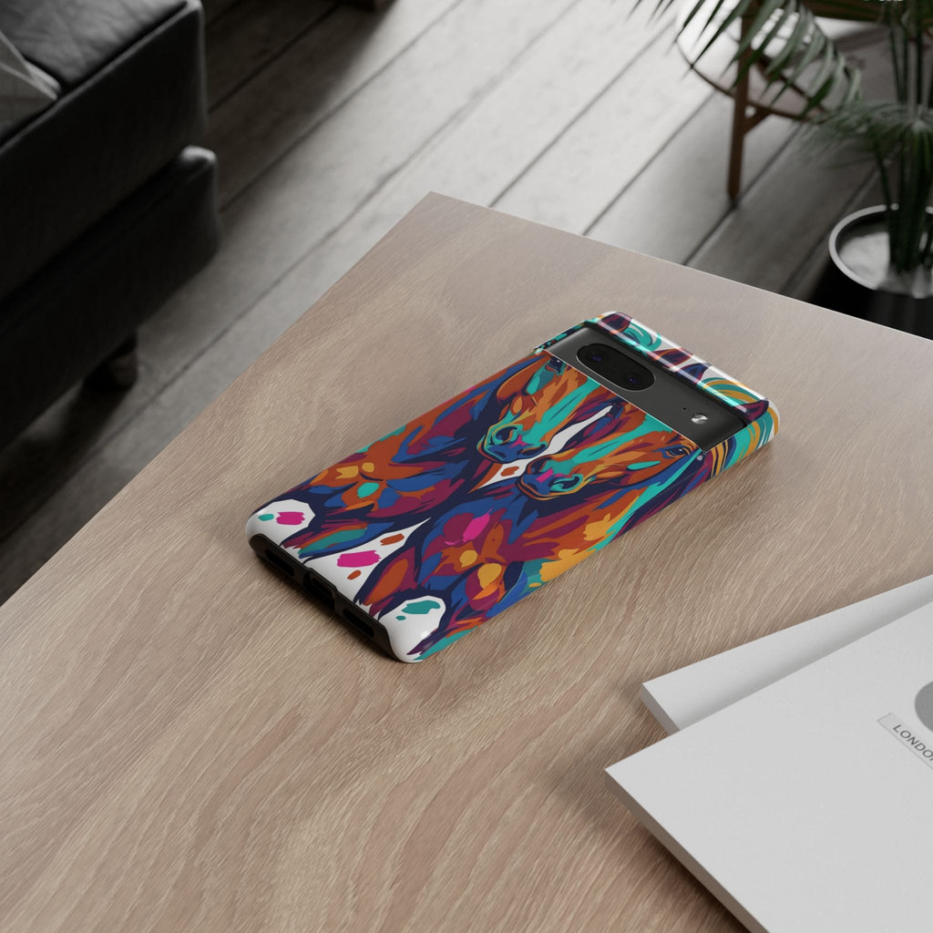 Vibrant Pop Art Equine Phone Case