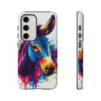Color Splash Donkey Phone Case