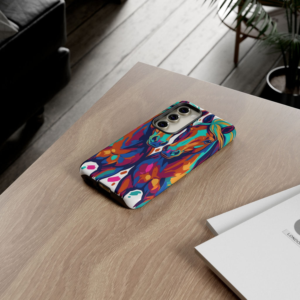 Vibrant Pop Art Equine Phone Case