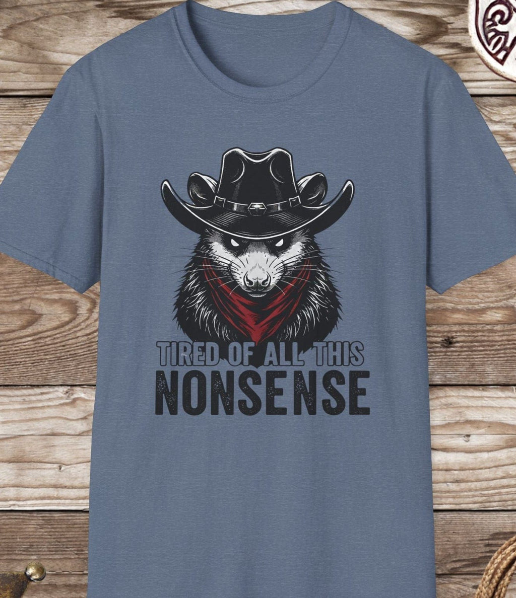"Tired of All This Nonsense" Raccoon  T-Shirt