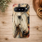 Patriotic White Horse Phone Case