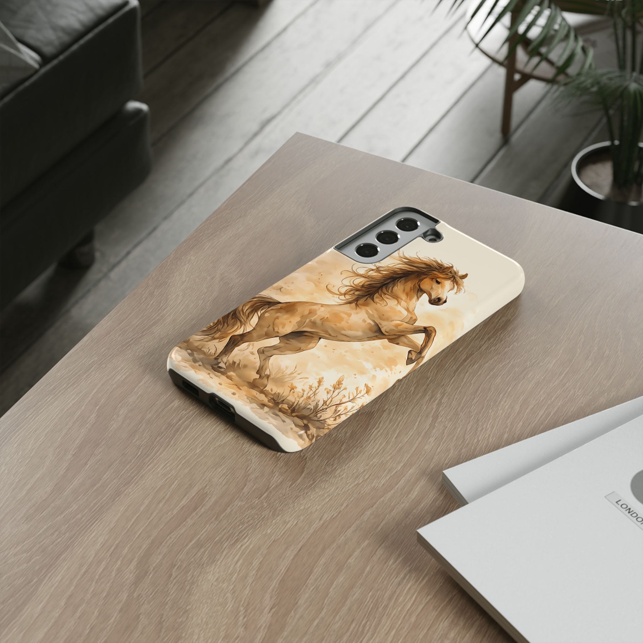 Horse Rearing Tough Phone Case