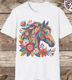 Wildflower Spirit Horse T-Shirt