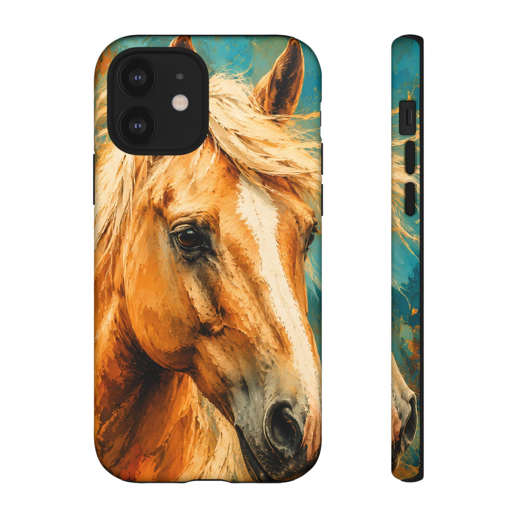 Golden Spirit Horse Phone Case