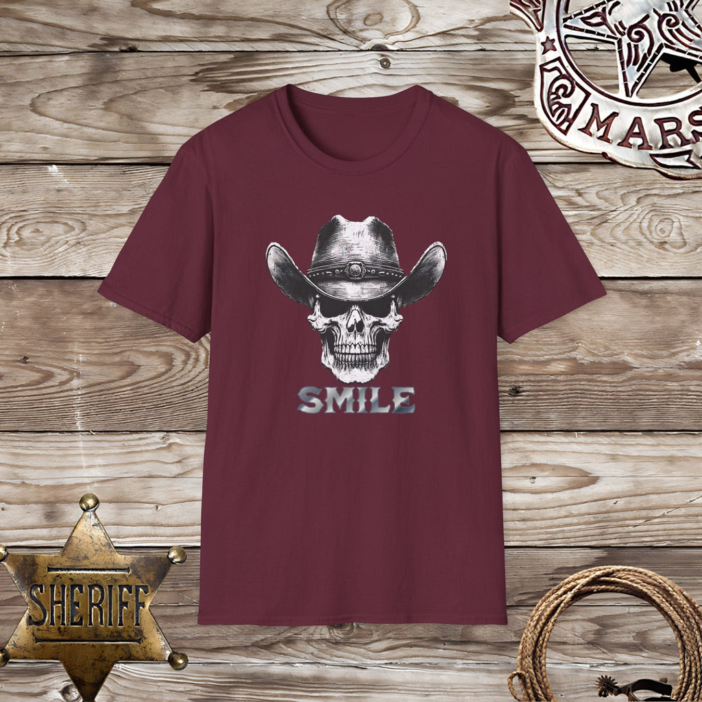 Smiling Skeleton-T-Shirt
