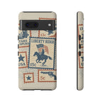 Liberty Rider Vintage Western Patriotic Phone Case