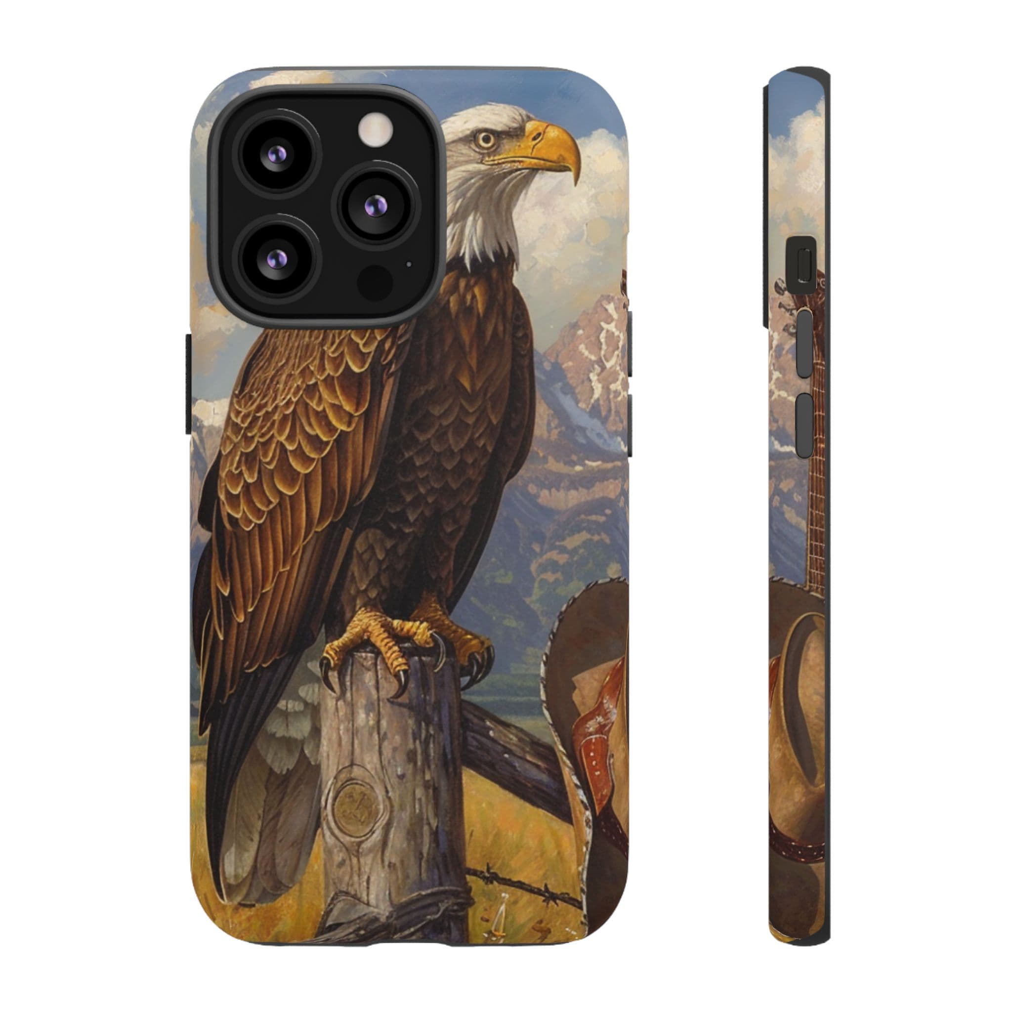 Vintage Bald Eagle Patriotic Phone Case