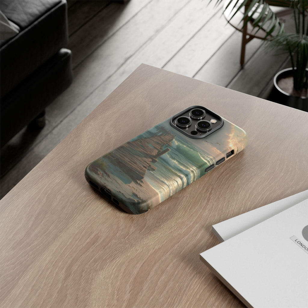 Wooden  Seaside Pier Phone Case