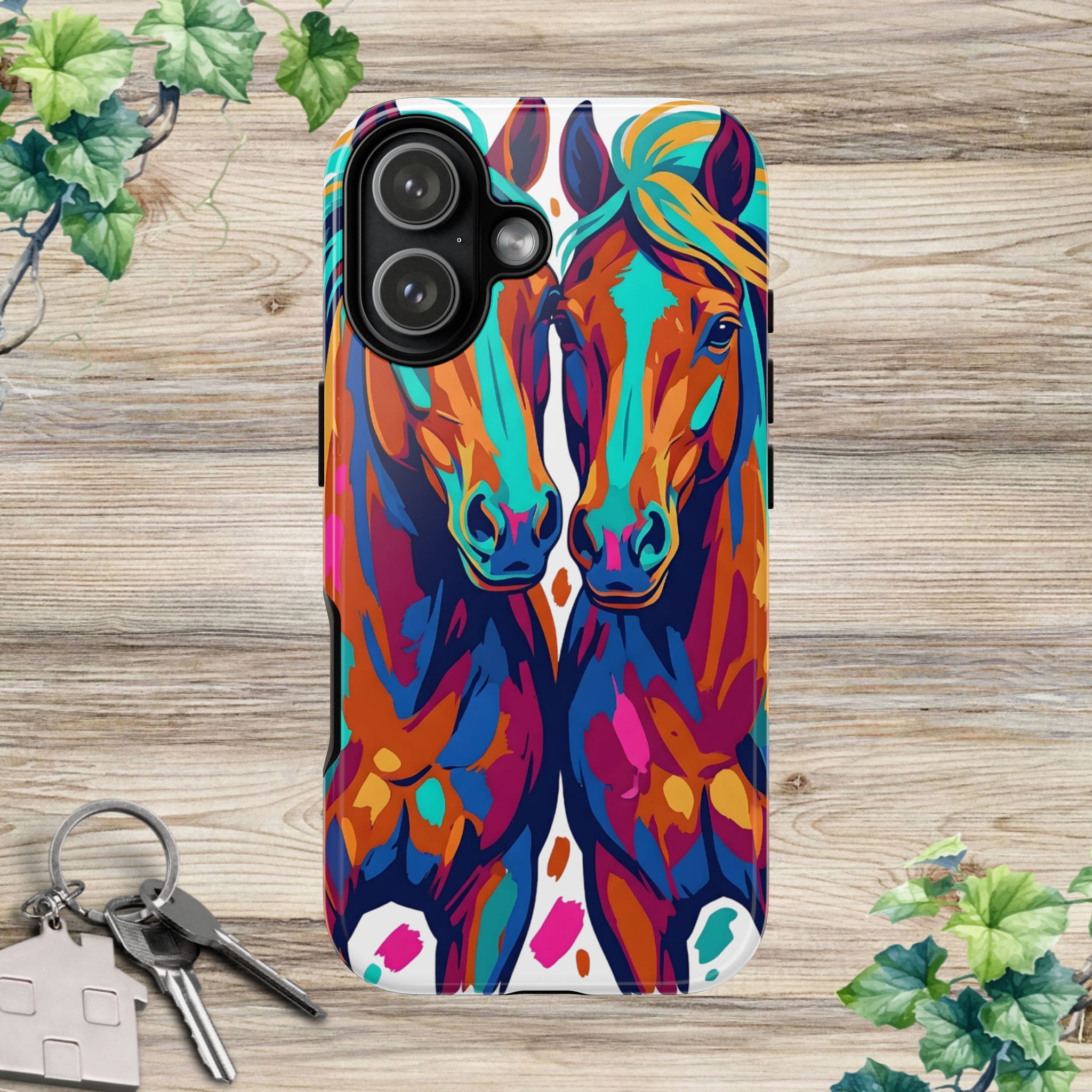 Vibrant Pop Art Equine Phone Case