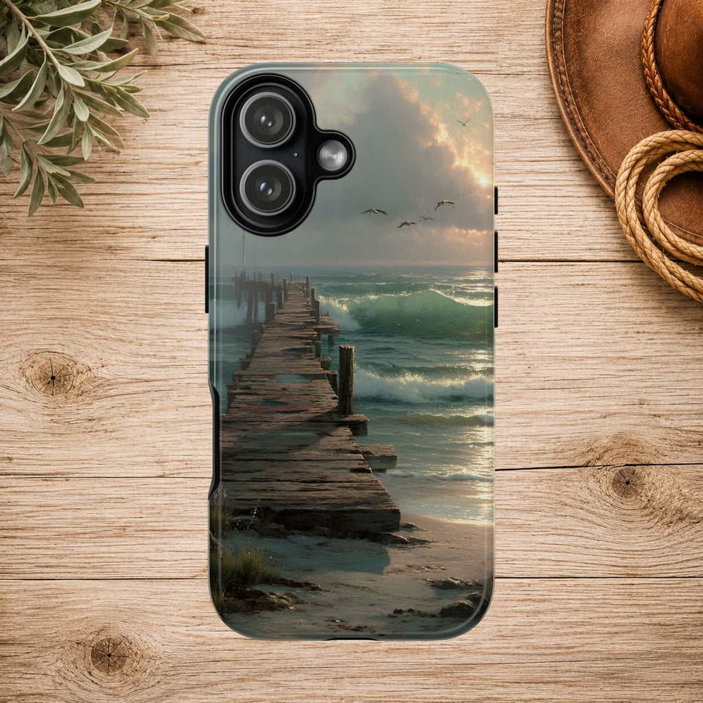 Wooden  Seaside Pier Phone Case