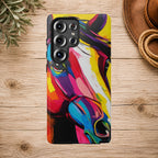 Abstract Colorful Horse Phone Case