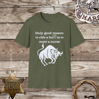 Ride Bull Meet a Nurse-T-Shirt
