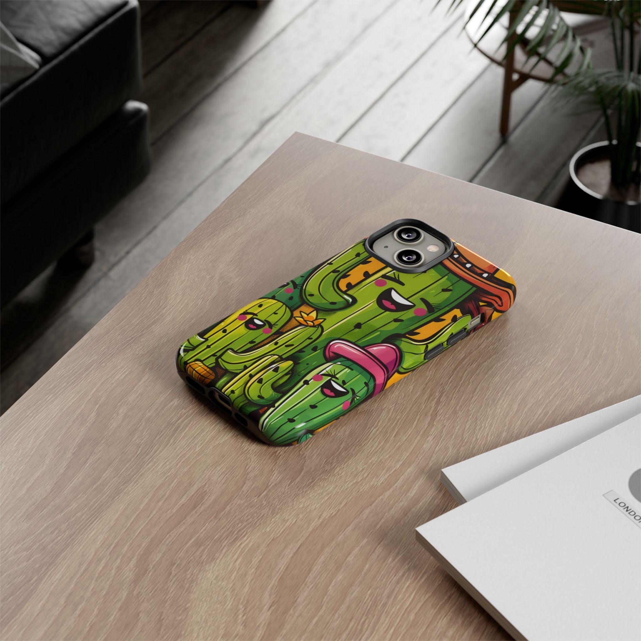 Happy Cactus Crew Phone Case