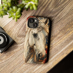 Patriotic White Horse Phone Case