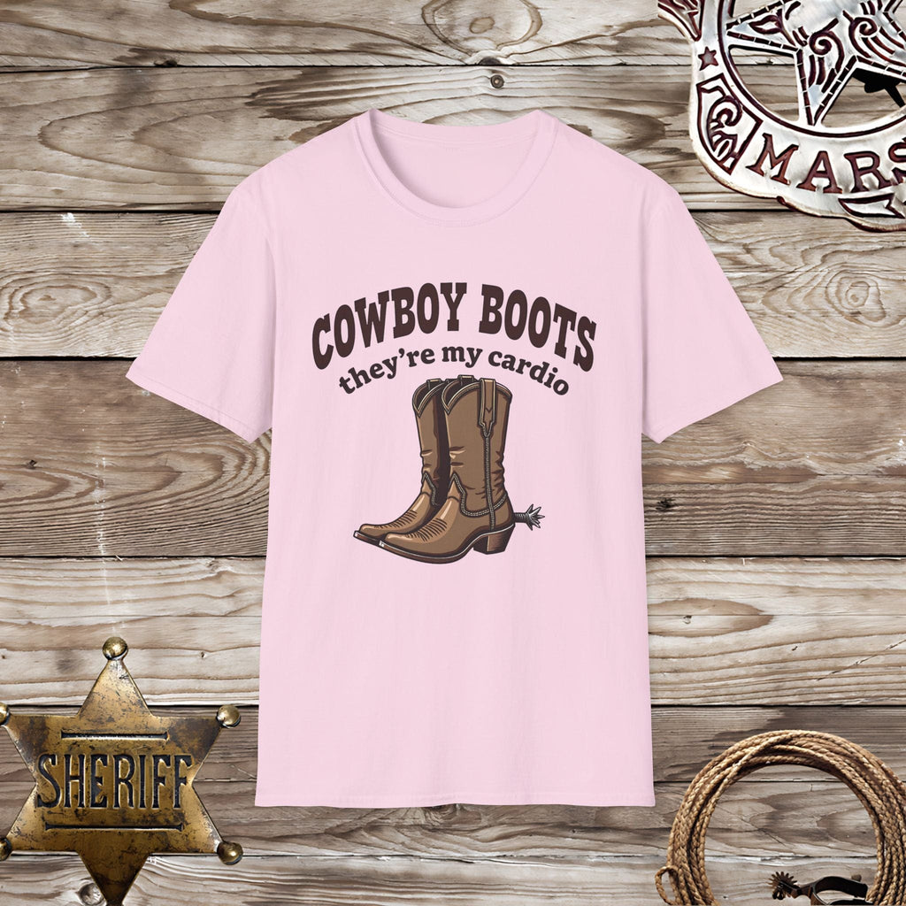 Cowboy Boots - My Cardio-T-Shirt