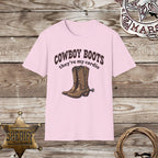 Cowboy Boots - My Cardio-T-Shirt