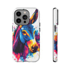 Color Splash Donkey Phone Case