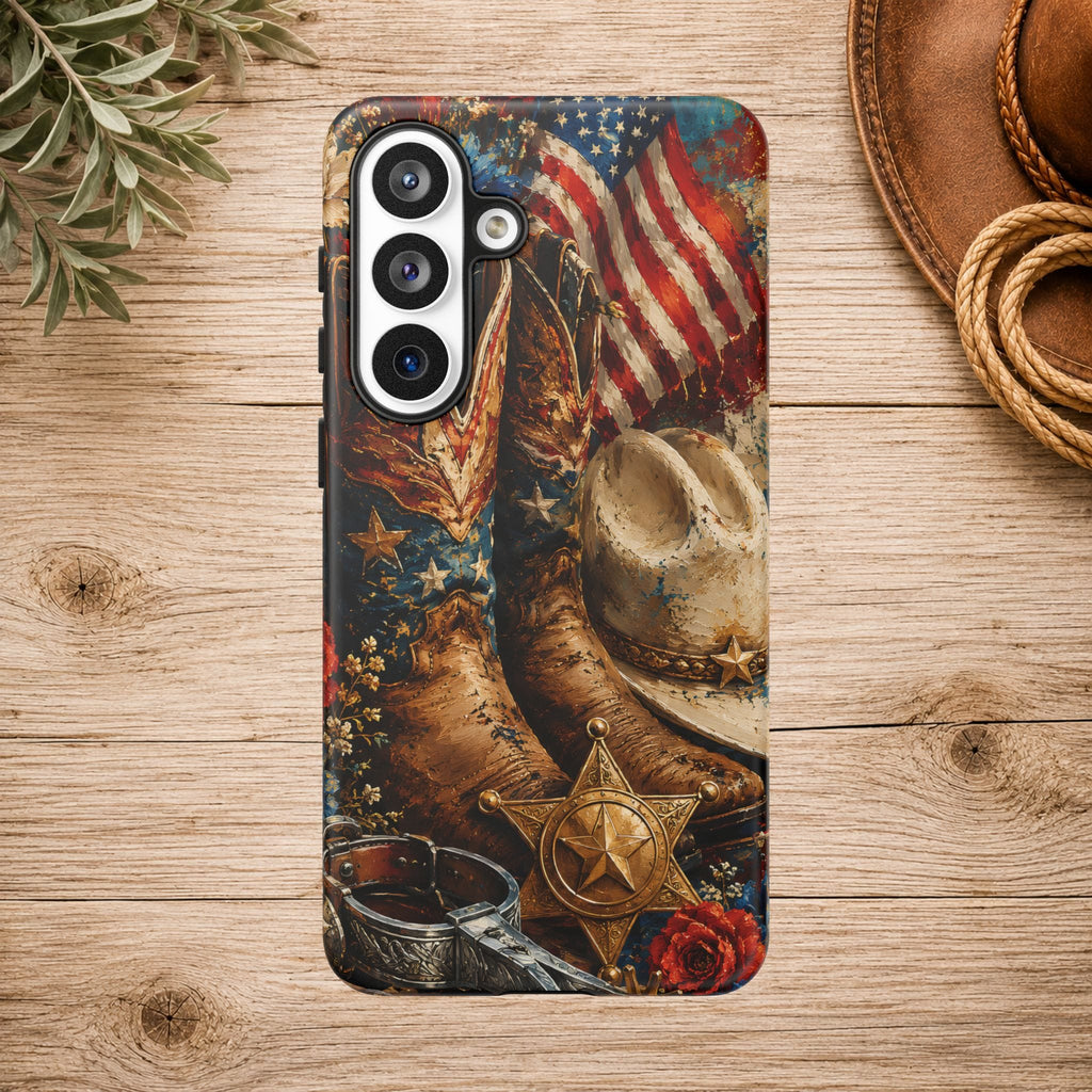 Patriotic Cowgirl Phone Case