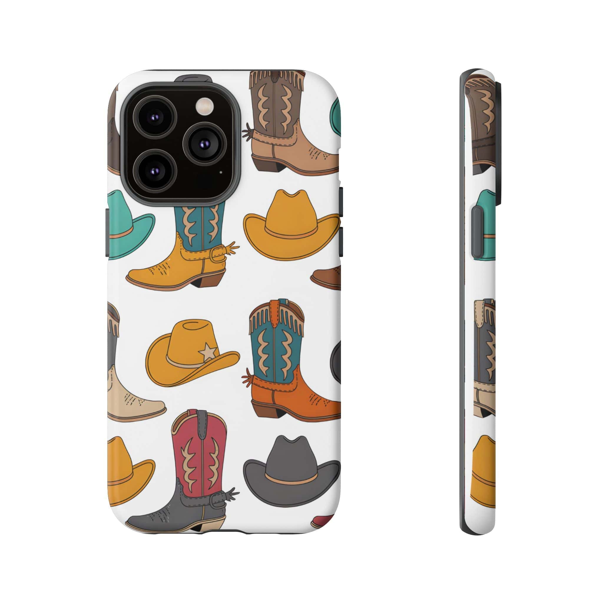 Hat & Boots Phone Cases