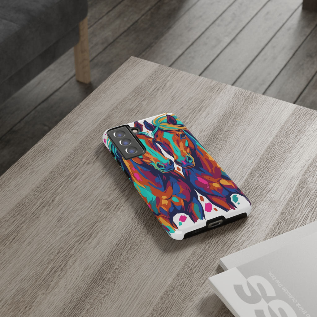 Vibrant Pop Art Equine Phone Case