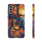 Psychedelic Sunset Guitar Phone Case
