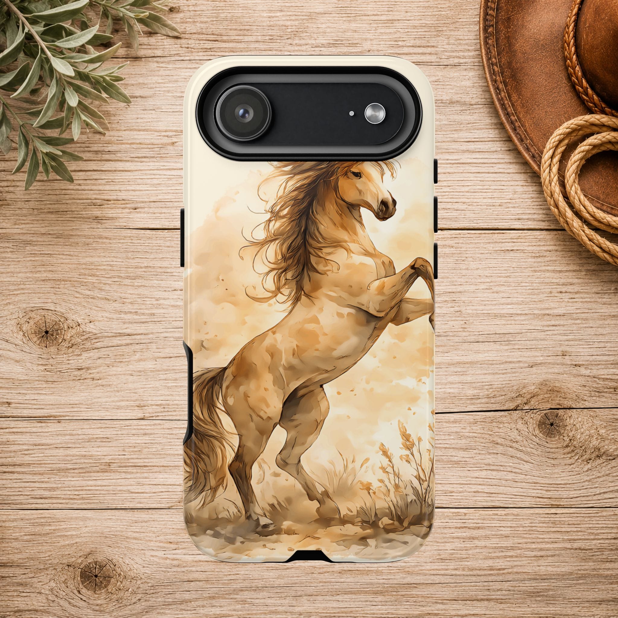 Horse Rearing Tough Phone Case