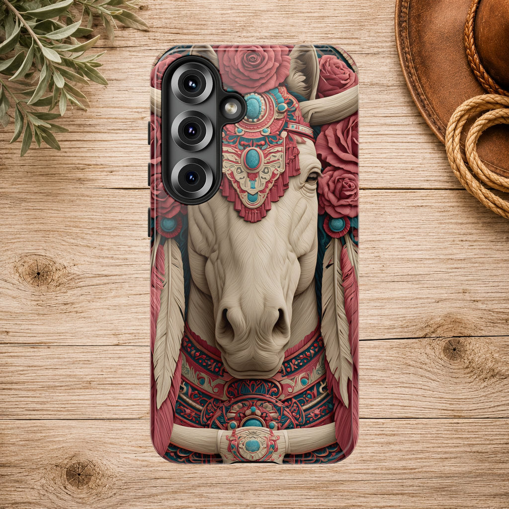 Boho Bull Phone Case
