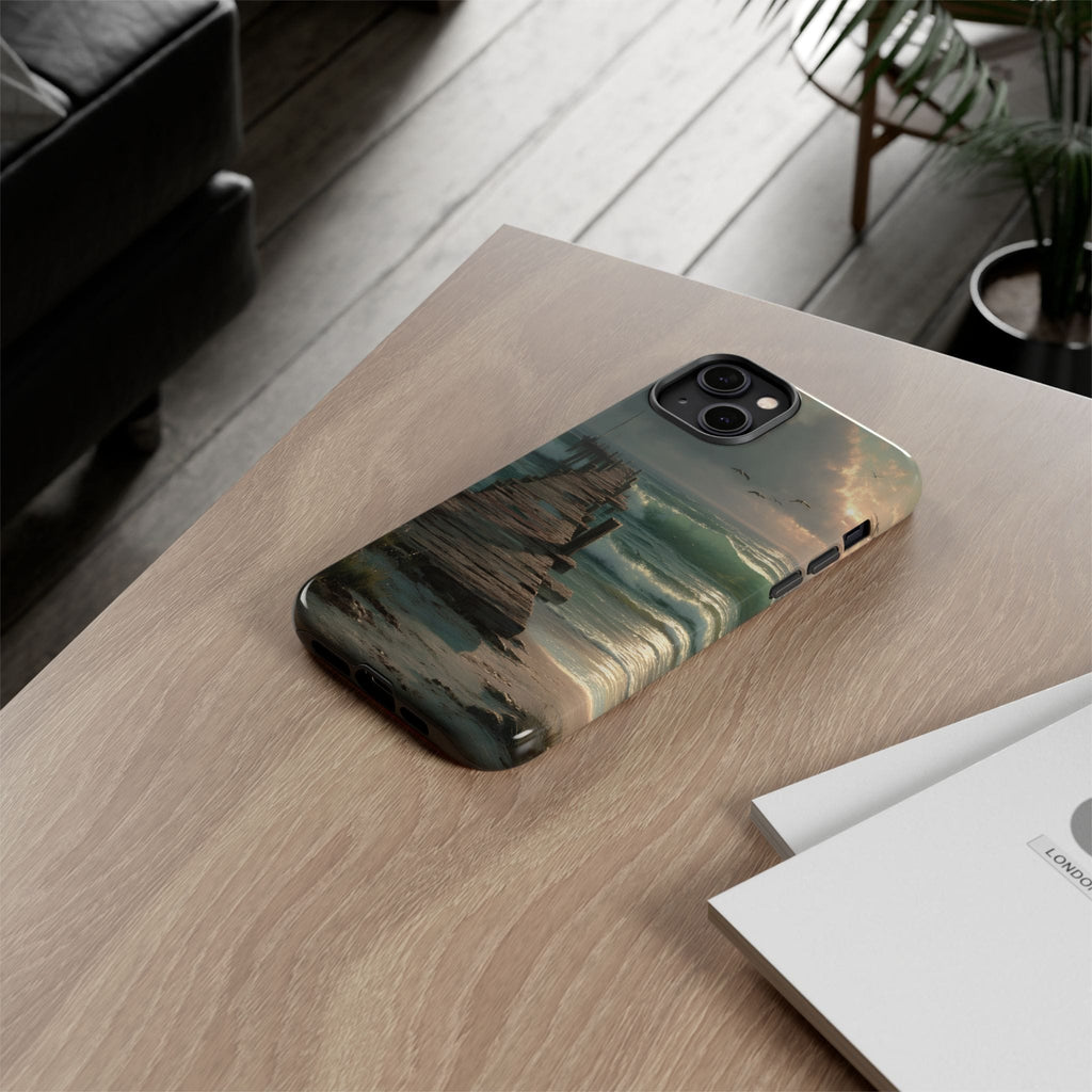 Wooden  Seaside Pier Phone Case