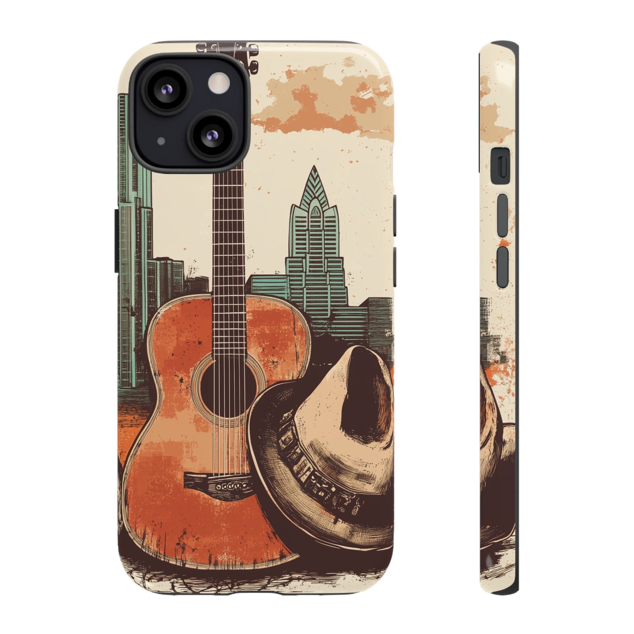 Honky Tonk Skyline - Phone Cases