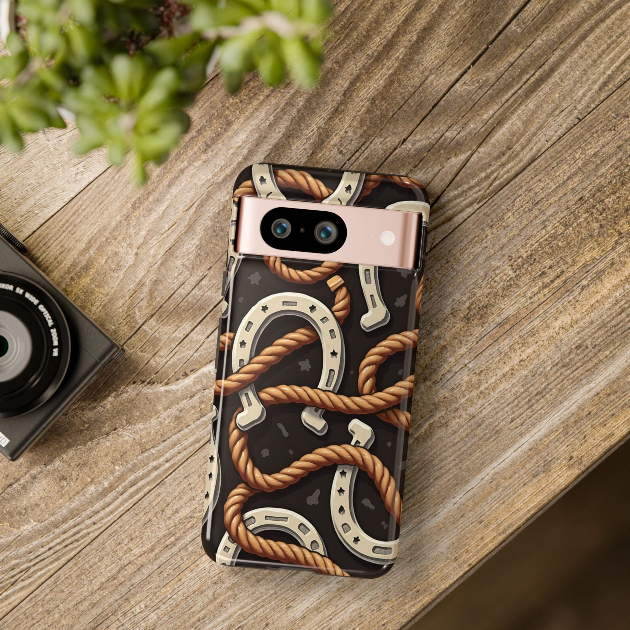 Horseshoes and Ropes-Phone Case