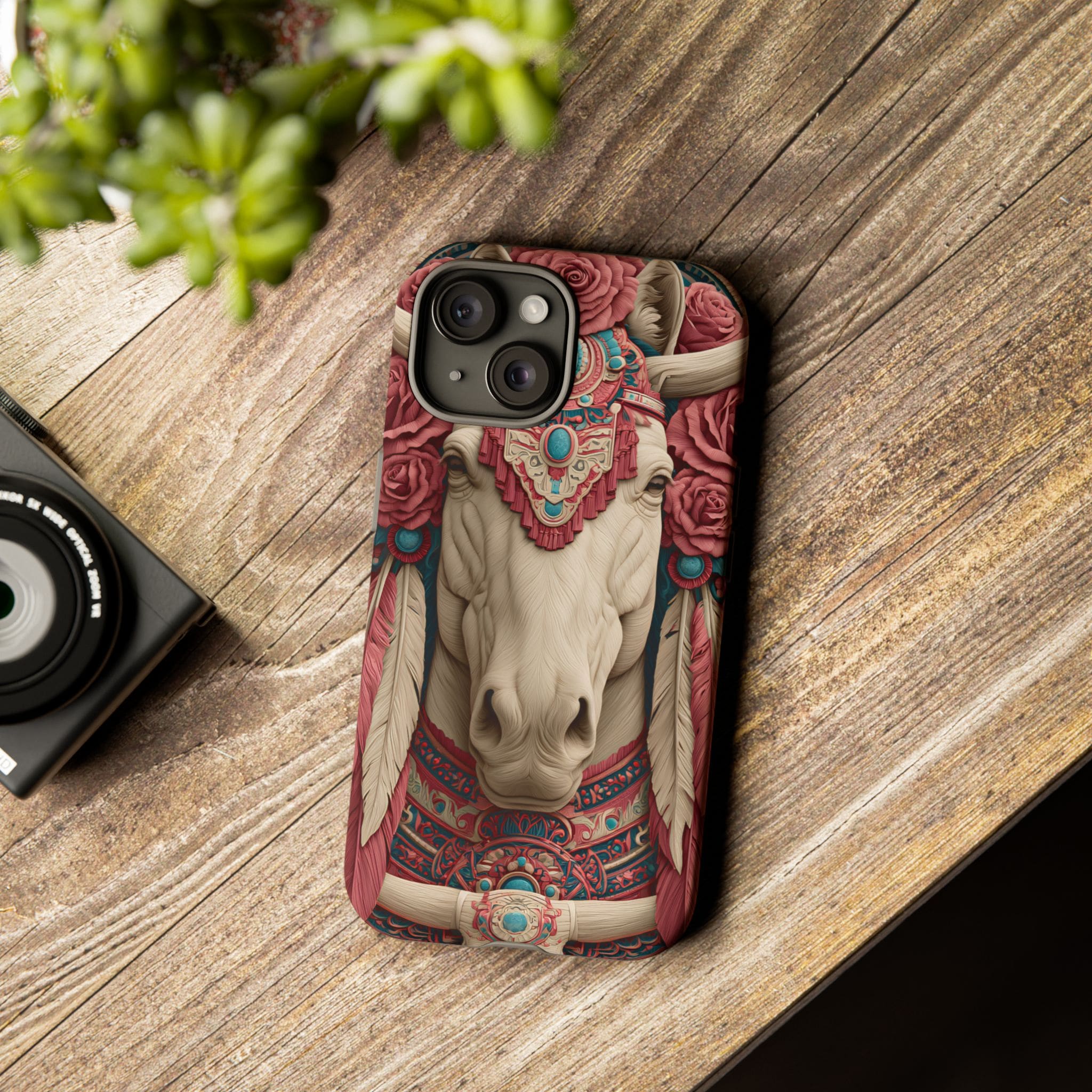 Boho Bull Phone Case