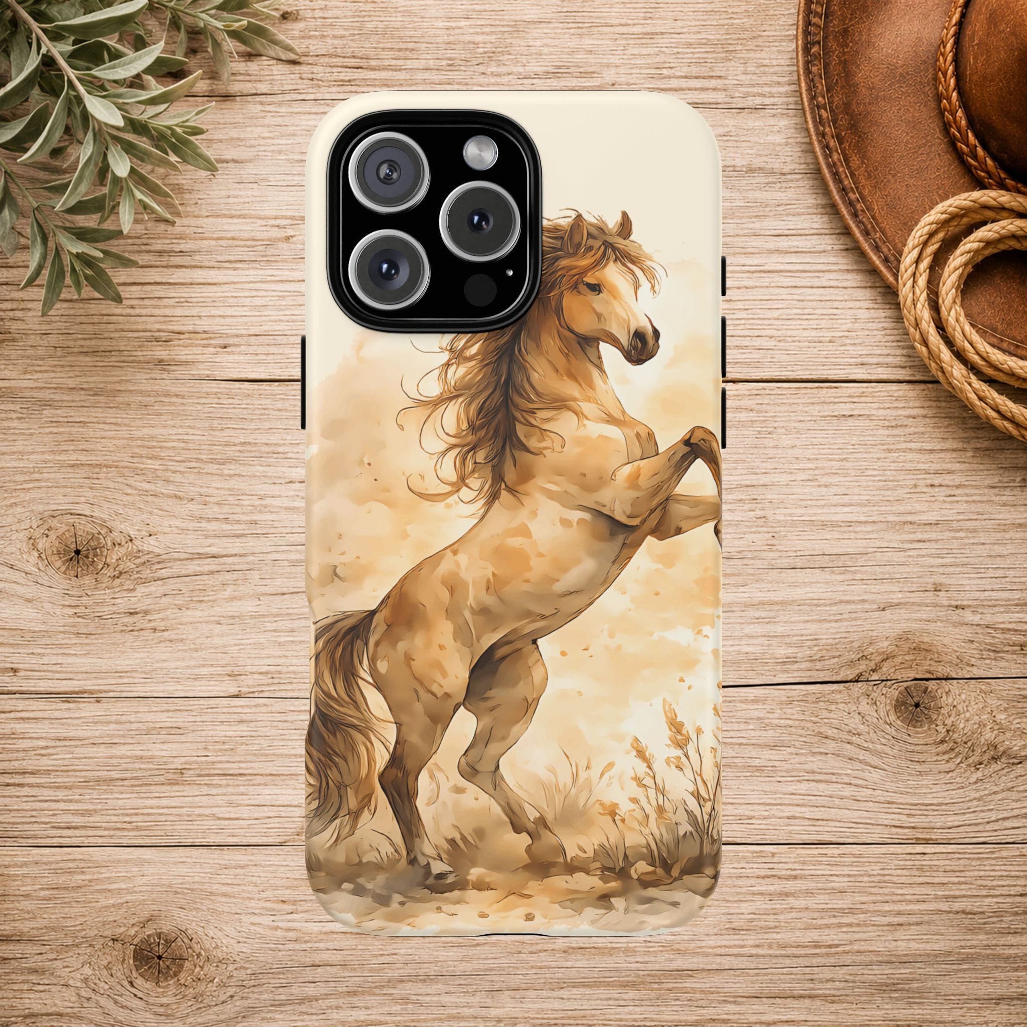 Horse Rearing Tough Phone Case