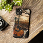 Guitar in a Wet Field -Phone Case