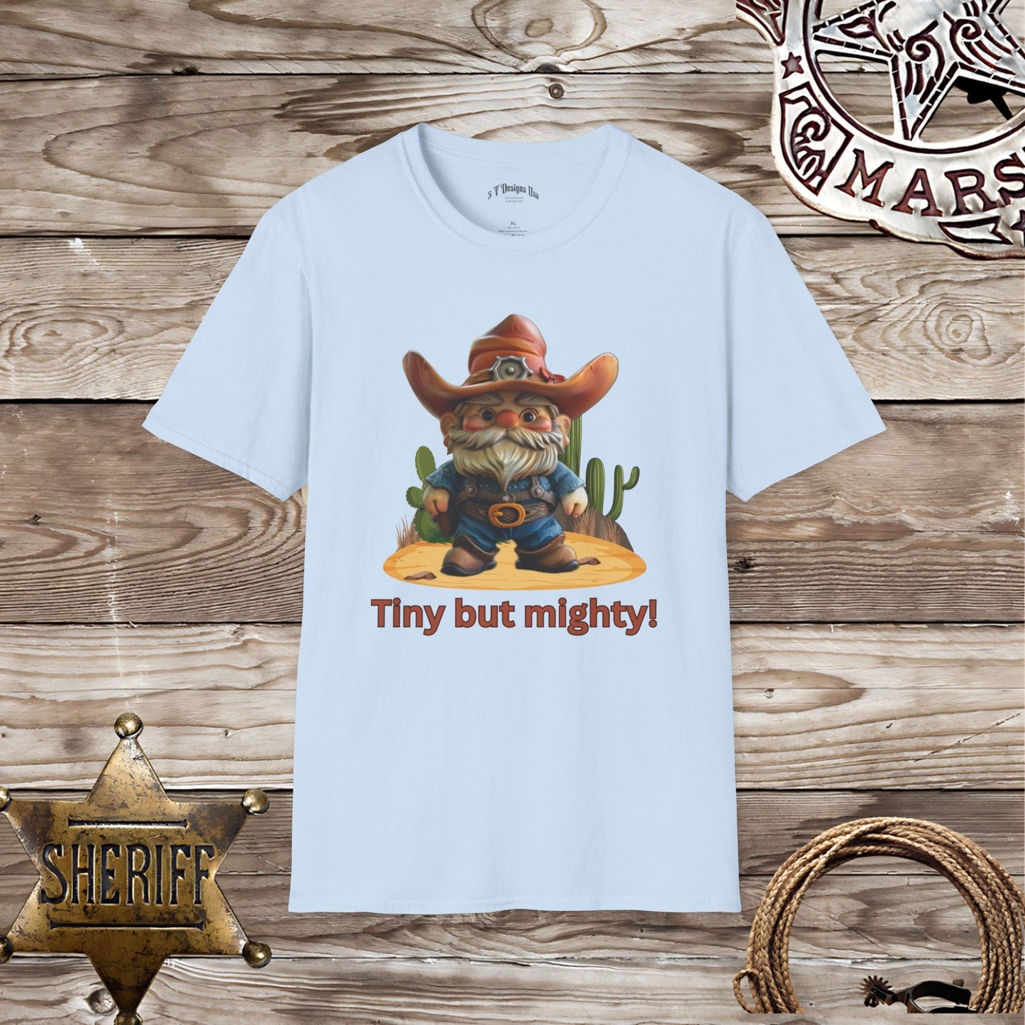 Softstyle Unisex T-Shirt: Tiny Gnome