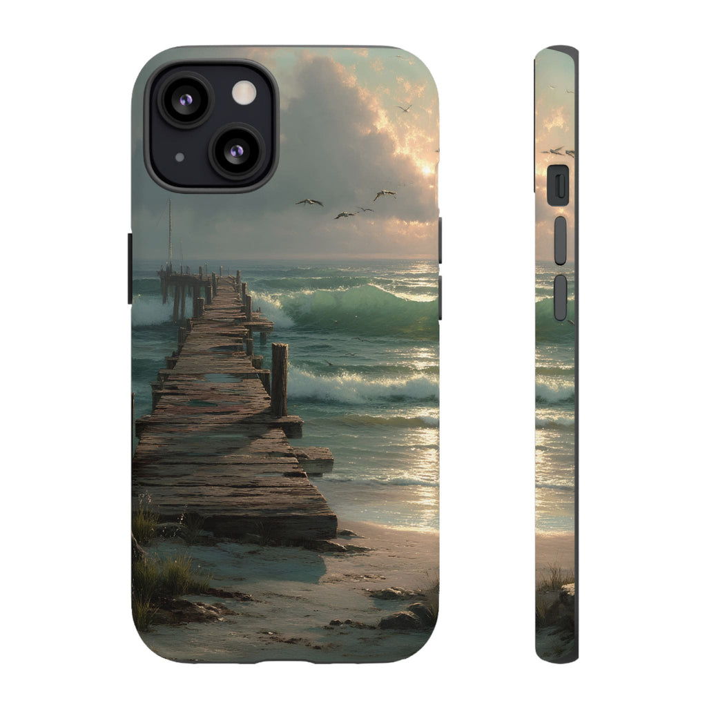 Wooden  Seaside Pier Phone Case