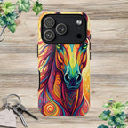 Vibrant Swirl Stallion - Phone Cover